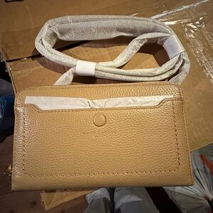 Marc Jacobs Tan Crossbody Bag with Detachable Strap